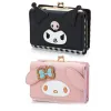 Wholesale Cute Japanese Cartoon Wallet Cinnamoroll Kuromi Wallet PU Leather Zipper Buckle Card Bag Melody Short Wallet