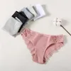 Culotte de femmes finetoo 3pcs / set womens coton sous-vêtements M-2xl sous-vêtements bas de gamme patch mode travail de dentelle en dentelle