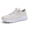 Sapatos casuais mulheres tênis malha meias de tricô respirável primavera apartamentos de verão moda andando tenis feminino fêmea feminina