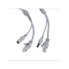 ANPWOO CCTV CAT5/CAT-5E 5M/10M/15M/20M/30M Ethernet-Kabel RJ45 + DC Power CCTV-Netzwerk-LAN-Kabel für NVR-System-IP-Kameras