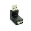 Mini USB 5pin Mężczyzna do USB Kobiet 90 stopni Kąt złącza złącza danych Synchronizowanie danych OTG dla samochodu MP3 MP4 Tabletki U-Disk