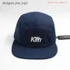 Kith 5 Panel Projektant mody Camp CAP Regulowany czapkę baseballową Snapback Hip Hop Trucker Caps dla mężczyzn Kith Women Dad Hats Casual Sun Visor Outdoor Kith Hat 1138