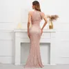 Runway jurken yidingzs elegant off schouder kralen pailletten s avonds jurk vrouwen goud feest bodycon maxi jurk long prom jurk18098 y240426