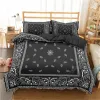 sets Paisley Bandanna Printpolyester Duvet Flowers Abstract Bedding Set Bedroom Decor Comforter Cover Single Double King Bedclothes