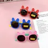 Moda Childrens Sunglasses desenho animado de silicone