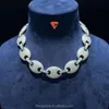 Cubaanse ketting van hoge kwaliteit Hanger Fijne sieraden VVS Diamond Moissanite Cubaanse linkketen Hip Hop Iced ketting