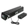 Częściowo srebrne ryby eBike bateria 36 V 10AH 15AH 24V 15AH 17,5AH 18650 36V PAKAT BAMATOWY DO BAFANG 500 W 350W 250W 180 W Rower elektryczny