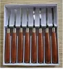 8 PCs Holzschnitzmesser Set Carpenter Meißel Holzbearbeitungsmesser Tools9336944