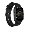 스마트 워치 JQ005 HD 전체 터치 스크린 2 스트랩 BT 음악 호출 Reloj Inteligente Fitness Tracker GT4 스마트 시계 제스처 응답 Lingdong Island