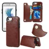 iPhone 15 Crazy Horse Pattern Pu Leather Case för XS Max