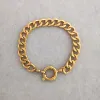 Cuban Link ketting vrouwen mannen choker roestvrij staal geometrische link cuba ketting basic diy gouden zilveren kleurgespitsontwerp