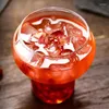 Bicchieri da vino tazze di vetro a forma di zucca alte tazze bottiglie borosilicate dessert latte succo di tè da cocktail birra