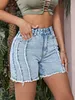 Shorts femminile autunno New Women Fashion Casual Casual Cotton Cotton Shorts Shorts Shorts Y240425