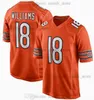 2024 Draft Pick No.1 Football 18 Caleb Williams Jerseys Borduurwerk gestikt Jersey Men Women Jeugd Snel verzenden