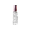 Nouveau 10 ml en verre or rose portable Refilable Perfume Bouteille cosmétique Contource vide Atomizer de pulvérisation vide Small échantillon Sous-bouteille pour rose