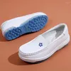 Casual Shoes Women's Autumn and Winter Air Cyned Soft Sules Bekväm anti -slip tjockt arbete Utrikeshandel