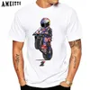 T-shirt maschile toprak razgatlioglu numero 54 gp t-shirt da corsa New Men Short Slve Boy Adventure Sport Casual Tops White Tops Motorcycle Rider TS T240425