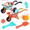 Sand Play Water Fun Childrens Leuke waterspellen spelen met kinderwagens Bathtub Toys Beach Sets Beach Toys Beach Games Q240426