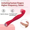 Andere gezondheidsschoonheidsartikelen 10 Modi of Silicone Artificial Penis Av Rod Vibrator Geschikt voor vrouwen Soft G-Spot en Labiale Massage Volwassen product Q240426