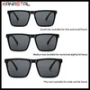 Мужчины Женщины поляризованные солнцезащитные очки UV400 Многократные солнцезащитные очки Tr Scread Big Ocklasses рамы перемещать рыбацкие тени на очки 240323