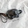 Instrument 1pcrandom, mały żółw Ocarina piec zmieniając kolor serii 6 otworów Ocarina