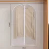 Clothing Dust Cover Peva Transparent Frosted Clothes Bag Home Wardrobe Waterproof Storage Bag Coat Suit Dust Bag