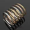 High End Jewelry Bangles do Carter Womens Titanium Stalowe dwa rzędy wąskie ze śrubą wszystkie bransoletki nieba Para podwójne rzędy wszystkich diamentowych bransoletki oryginalne logo 1: 1