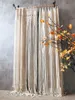 Hand-woven Bohemia Macrame Cotton Door Window Curtain Tapestry Wall Hanging Art Tapestry Wedding Backdrop Tapestry Decoration 240415