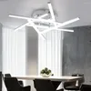 Taklampor LED-ljus interiörbelysning kreativa dimbara lampor 85-265V modern dekorativ aluminiumlampa