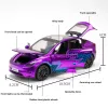 Cars 1:24 Tesla Model Y Alloy Diecast Model Car Sound and Light Car Decoration Collectibles Tesla 1:24 Model Y 1/32