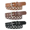 Belts European American Ins Style Punk Trend Ladies Pin Buckle Belt Fashion veelzijdige Koreaanse student Super knappe 110 cm