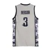 Basketball Allen Iverson Jersey 3 Georgetown Basketball Jersey Retro High School Mens Shirt tous cousus US SIZE SXXXL