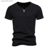 T-shirts masculins T-shirt massif en V V V