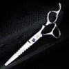 Hair Scissors Xuanfeng 6-inch Teeth Stylist Barber Salon Styling Tool Barber and Slimming Cut Set Q240426