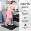 Alfombra de cocina Mat de piso anti-corrosión alfombra gruesa impermeable y sin deslizamiento usado para pisos fregaderos de oficina Q240426
