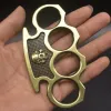 Skull Fist Buckle Metal Knuckle Duster Four Finger Tiger Outdoor Camping Självförsvar Pocket EDC Tools