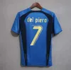 82 ITALYS Classic Retro Soccer Jerseys 90 94 98 R.Baggio Maldini Totti del Piero Pirlo Inzaghi Cannavaro Materazzi Nesta Buffon 00 06 Top retro voetbal shirt