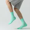 Socken 1 Paar laufende Socken für Männer und Frauen, Kurzrohrhandtuchboden, Low Top Marathon, Fitness -Basketball -Socke