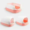 Dozen katten kattenbakje doos grote capaciteit katten toilet anti splash kitten sandbox bedpan volledig afgesloten plastic huisdier kattenbak katten benodigdheden