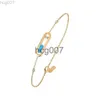 m Series 18k Rose Gold Charm Bracelet for Women Silver Messik Geometric Diamond Sliding Three Senior Designer Jewelry Gift Family and Friends