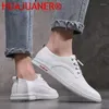 Casual Shoes Man Flat Genuine Leather Classic Mens Sneakers Outdoor Lace-up High Quality Italian Handmade Formal Oxfords Big Size 38-47