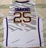 Costura da NCAA Jerseys de basquete vintage 23 Pete Maravich LSU Tigers Ben 25 Simmons #33 Amarelo 20 Montverde Academy Jersey Eagles High School S-4xl