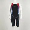 Landubi Konkurrenssport Swimming Girl Badkläder Baby Children One Piece Swimsuit For Kids Trunks Patchwork Quick Dry 240416