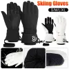 Handschuhe Winter Männer Frauen Ski Handschuhe Touchscreen Schneehandschuhe warme thermische Handschuhe Vlies Fleece Snowboard Running Cycling Ski -Handschuhe