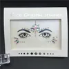 Tattoo Transfer Rhinestone Face Jewels Gems Glitter Tattoo Stickers Body Jewel Flash Fake Temporary Tattoo Festival Party Makeup Art Accessories 240426