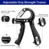 Equipments 560kg Adjustable Hand Grip Strengthener Hand Grip Trainer With Counter Wrist Forearm And Hand Exerciser For Muscle Building