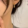 Boucles d'oreilles cerceaux géométriques irrégulières filets pour femmes mode créative simple empêcher les cadeaux de bijoux d'anniversaire allergiques