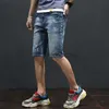 Designer Jeans for Mens Jeans Men Summer Thin denim shorts Men's jeans Men's summer quarter pants Men's jeans