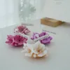 Gör aromaterapi ljus silikon mögel 3d persika blomma form tvål silikon mögel diy ljus form tvål mögel kakor dekoration leveranser