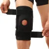 Pads 1 stcs mannen vrouwen kniesteun brace verstelbare open patella knie pad protector guard voor gym workout sportartritis gewrichtspijn